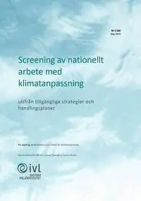 Framsida av rapport.
